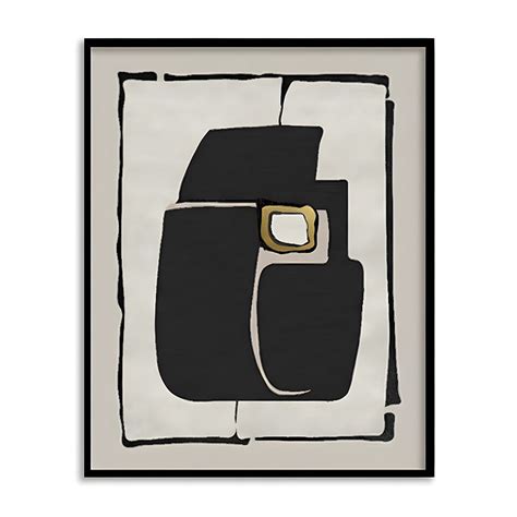 Abstract Forms Abstract Canvas Wall Art Print – Studio Artemist