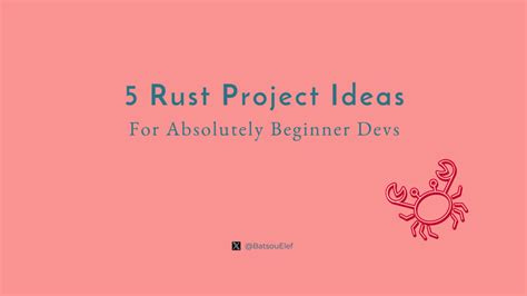 Rust Projects for Beginners 的图像结果