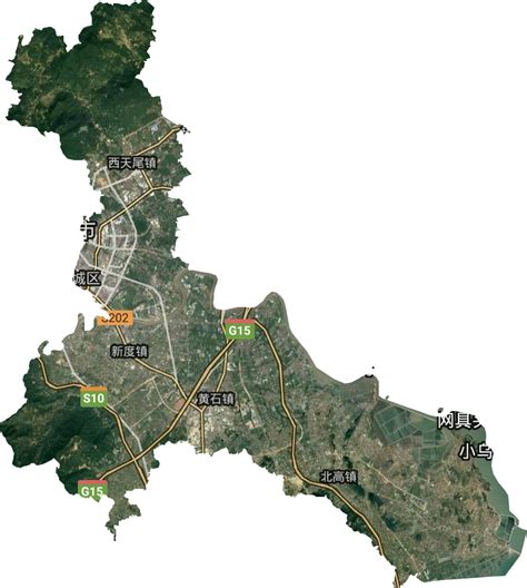 荔城区高清卫星地图