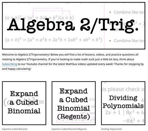 Algebra 2 Regents Exam Questions and Answers by Topic