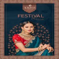 KALISTA FASHION FESTIVAL MANIA DESIGNER OCCASION WEAR WORK SAREES ...