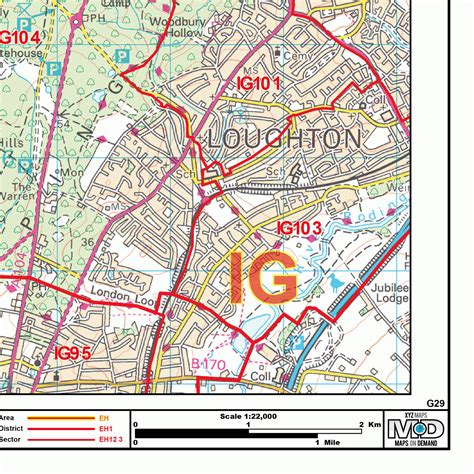 Image result for Enfield Postcode Map