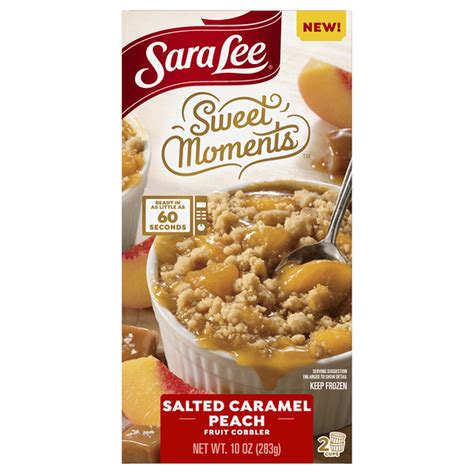 Sara Lee Salted Caramel Peach Fruit Cobbler (10 oz) Delivery or Pickup Near Me - Instacart
