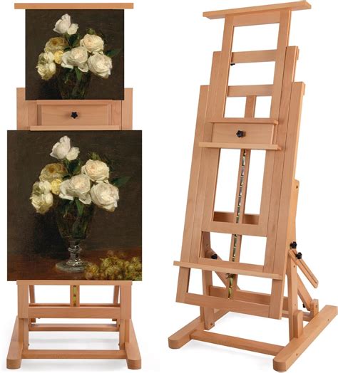 Amazon.com: MERRIY Extra-Large Master Easel, Hold 2 Canvases up to 79"H ...