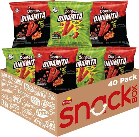 Doritos Dinamita Spicy Rolled Tortilla Chips Chile Limon And Flamin ...