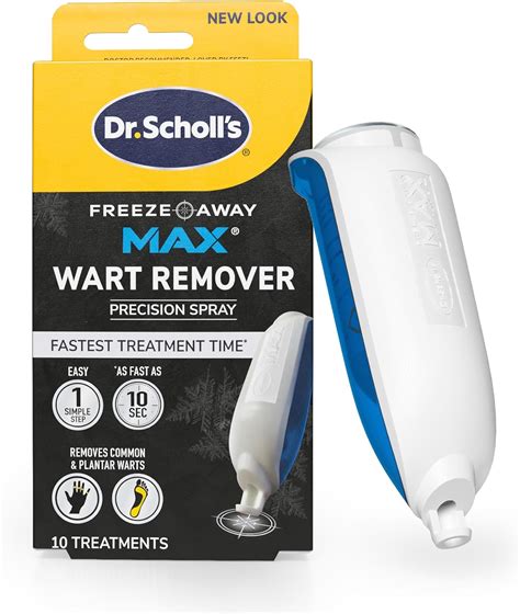 Amazon.com: Dr. Scholl's Freeze Away MAX Wart Remover, 10 Treatments ...