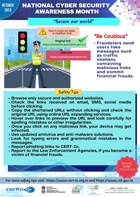 Cyber Swachhta Kendra: NCSAM-2023 Day-03 Safety and Security Tips ...