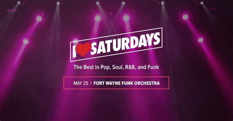 I ️ Saturdays with Fort Wayne Funk Orchestra, Club Room at The Clyde ...