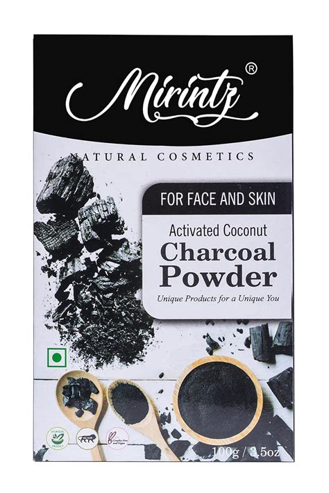 Mirintz Activated Coconut Charcoal Powder -100g : Amazon.in: Beauty