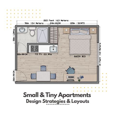 Small and Tiny Apartments: Design Strategies and Layout Plans