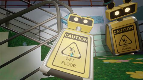 Wet Floor Sign Bot Takeover Work In Progress for Five Nights at Freddy ...