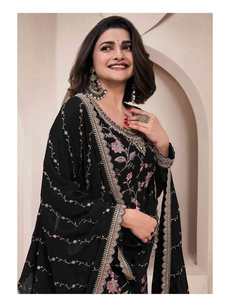 Multicolor Embroidery Work Santoon Inner Suit – MURUGAN ATTIRE