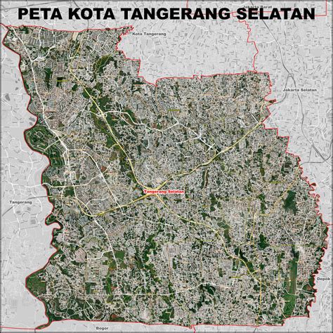 Map Tangerang Selatan