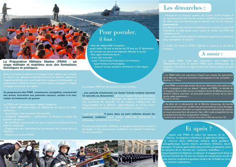 Préparation militaires Marine