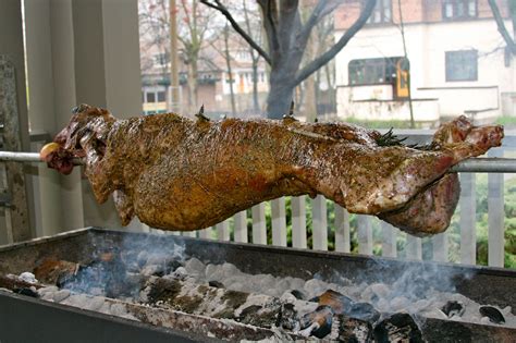 How to Roast a Whole Lamb on a Spit