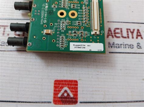 Ruggedcom 2Fx Mmst 2Km Fiberoptic Pcb Module Rev.D – Aeliya Marine