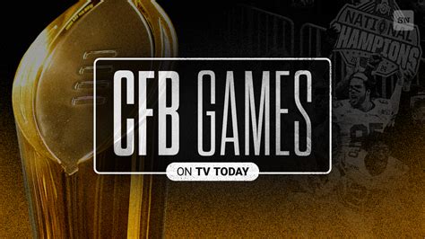 Is there a College Football Playoff game today? Full schedule, times, TV channels for NCAA games ...