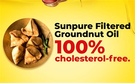 Sunpure Filtered Groundnut Oil 1Ltr | Purest Groundnut Cooking Oil ...