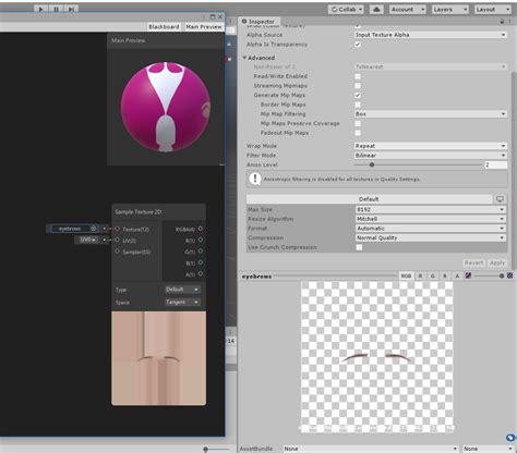 Unity Shader Graph Transparent Texture 的图像结果