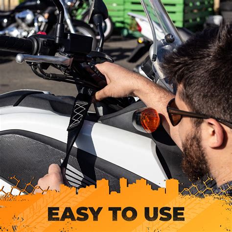 Buy GOSSIP Heavy Duty Ratchet Strap ‚ 4400 lb Break Strength 1.5" x 8 ...