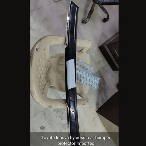 Innova Hycross Rear Diggi Chrome Plate | Premium Boot Protector – autoglam