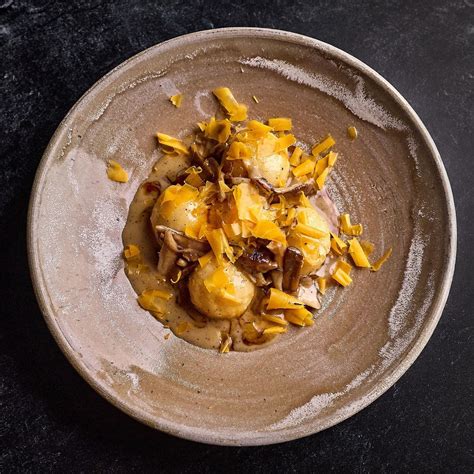 BOKA Chicago | Ricotta Gnudi served with roasted maitake, maple, and ...