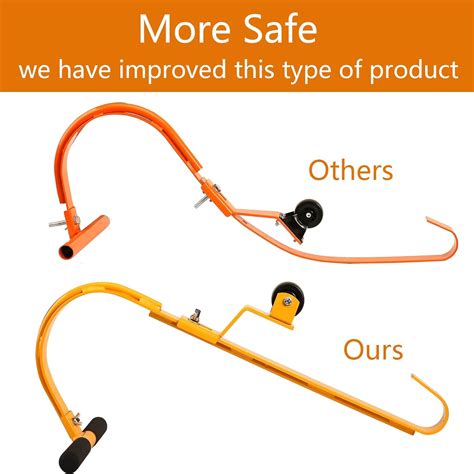 TeGrafia Ladder Roof Hook with Wheel Set of 2, Heavy Duty India | Ubuy