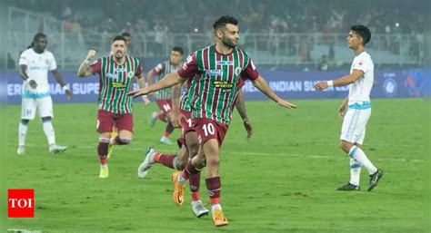 ISL: Hugo Boumous' late penalty helps ATK Mohun Bagan beat ten-man ...