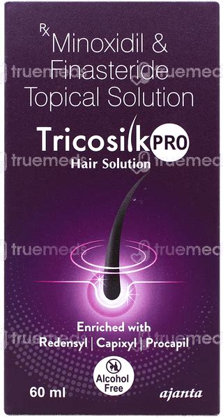 Tricosilk Pro Solution 60 Ml - Uses, Side Effects, Dosage, Price | Truemeds