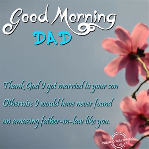 50+ Lovely Good Morning Wishes And Images For Father-In-Law - Good ...