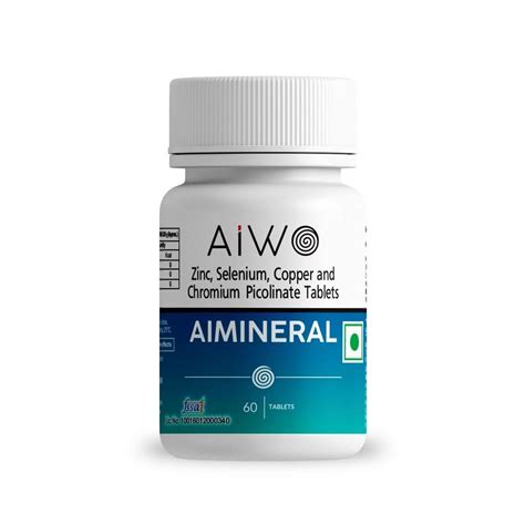 Aiwo AIMINERAL Tablets: Essential Minerals for Health & Wellness ...