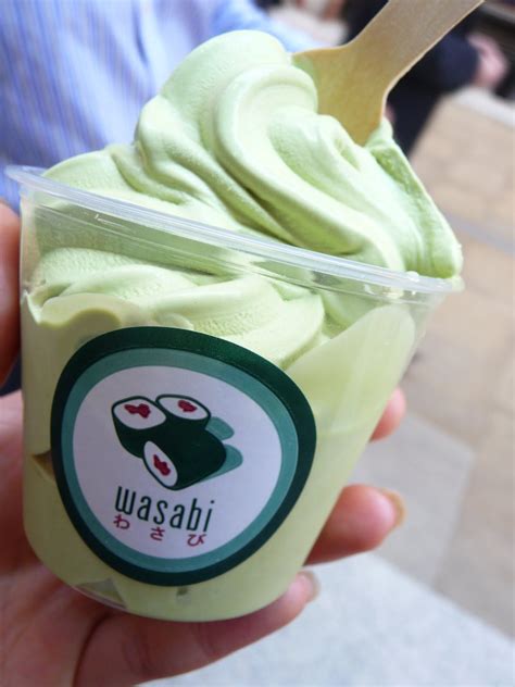 wasabi-icecream japanese | Ice cream, Wasabi uk, Food