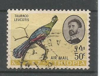 Ethiopia Birds on Stamps – 1963. – Stamp Digest