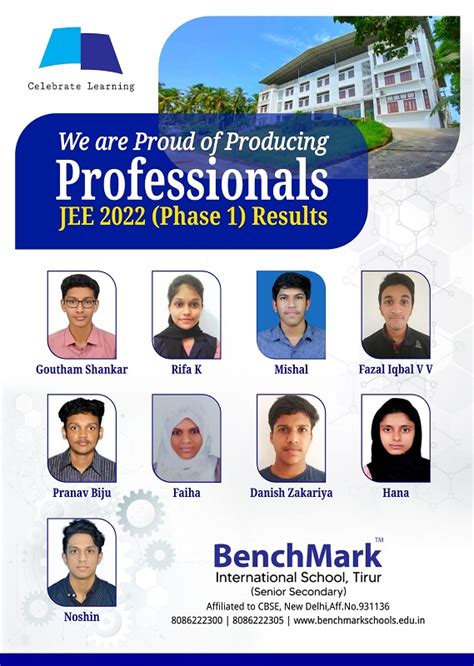JEE 2022 (Phase 1) - BenchMark International School