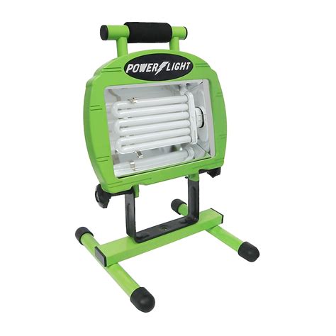 Designers Edge 65-Watt Fluorescent Green Portable Work Light in the ...