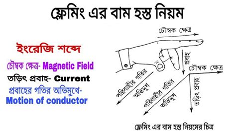 ফ্লেমিং এর বাম হস্ত নিয়ম - ExamOne - Study GK, Science, History ...