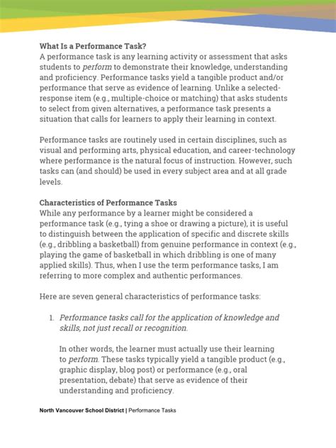 Image result for Different Types of Performance Task