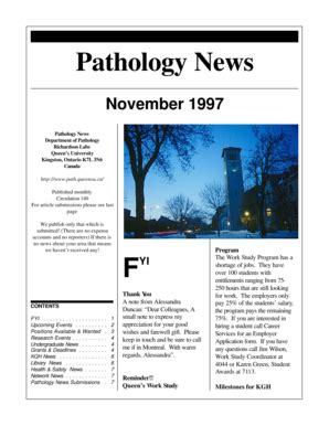 Fillable Online Newsletter - Traditional (White on Black Heading ...