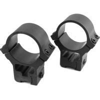 B-Square Sport Utility Rings - 30mm x .22 - High, See-Thru, Blue 27066