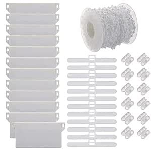 Vertical Blind Bottom Weights Accessories Repair Kit with 10M Chain and ...