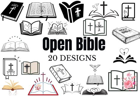Open Bible Clipart Free