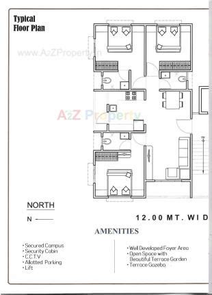 Hari Om Elegance | 3 BHK Flats at Tandalja, Vadodara