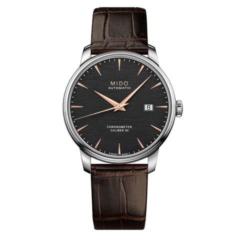 MIDO Baroncelli Chronometer Silicon Gent | M0274081606100 | MIDO ...