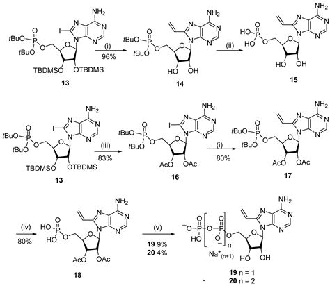 Bond Formation at C8 in the Nucleoside and Nucleotide Purine Scaffold ...
