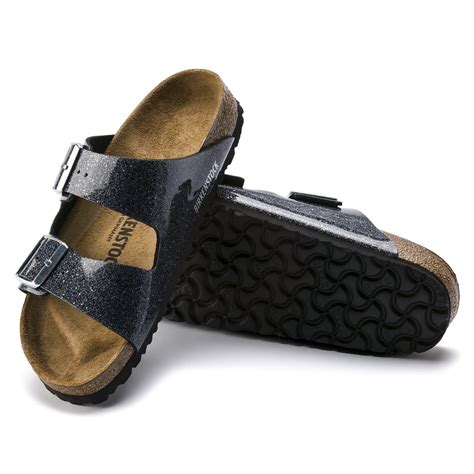 BIRKENSTOCK Arizona Birko-Flor Sandals - Cosmic Sparkle Anthracite