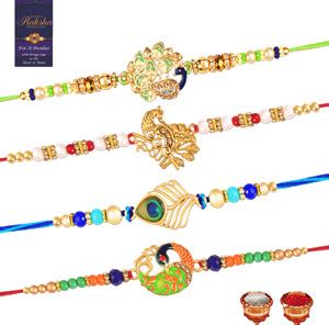 regus Thread RG_RAKHI_NEW_ST174 Mauli Thread Rakhi Set Price in India ...