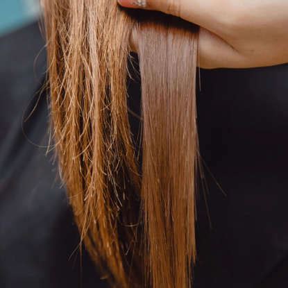 Why is the color blue rare in nature?