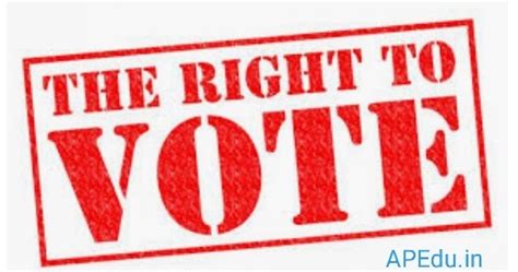 Apply for the right to vote - APEdu