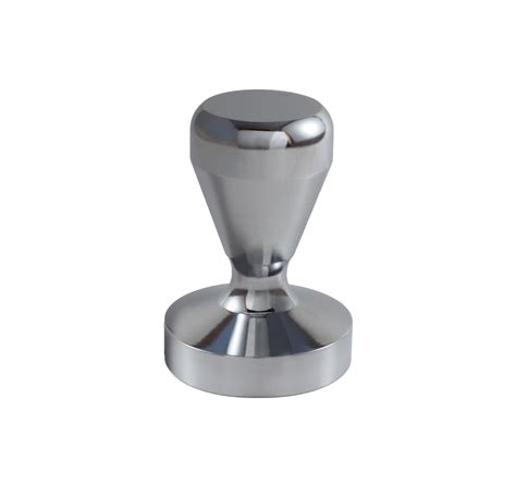 COFFEE TAMPER WITH CHROME PLATED 57MM - 720G - Core Catering