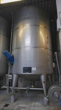 40,000 liter storage tank, upright made of V2A 21-0314EUBA 21-0314EUBA ...